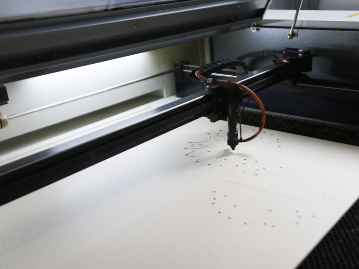 Découpe laser en action