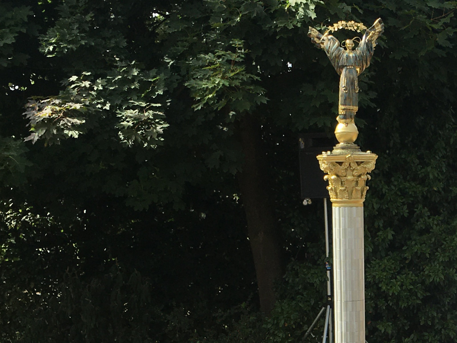 Colonne de l'Indépendance de Kiev, impression 3D pour Mini-Europe